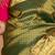 Forest green and rani pink kanjivaram pattu saree