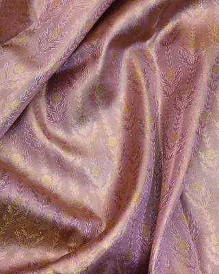 Lavender tissue pure zari kanjivaram silk saree 3