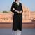 Black  embroidered rayon kurta set