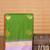 Avocado green and lilac semi silk saree