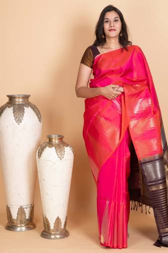 Dual tone pink and bean dates brown