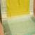 Lime green and pastel green soft silk saree