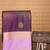 Palatinate purple and lavender retta patta border soft silk saree