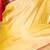 Golden yellow and apple red pure kanjivaram silk saree