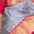 Coin grey and rani pink kanjivaram pattu saree