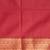 Grey green and blood red kanchi soft silk saree