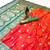 orange banarasi silk saree with zari weaving work