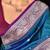 blue banarasi SIlk Blnd saree with zari weaving work