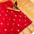 red banarasi SIlk Blnd saree with zari weaving work