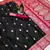 black banarasi silk saree with zari weaving work