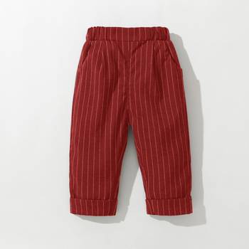 Baby boys party wear 3-piece suit set (shirt, waistcoat & pant with bow tie) 3