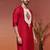 Red viscose kurta