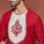Red viscose kurta