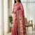 pink color soft art silk paithani zari tassels saree with unstiched blouse