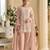 Pink embroidered georgette pakistani salwar suit