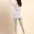DarkBeige Microfiber elastane stretch soft ankle length leggings with ultrasoft waistband