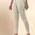 DarkBeige Microfiber elastane stretch soft ankle length leggings with ultrasoft waistband