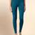 Indigo Microfiber elastane stretch soft ankle length leggings with ultrasoft waistband