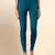 Indigo Microfiber elastane stretch soft ankle length leggings with ultrasoft waistband