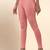 LightPink Microfiber elastane stretch soft ankle length leggings with ultrasoft waistband