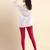 RasBerry Microfiber elastane stretch soft ankle length leggings with ultrasoft waistband