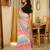 whispering colors - handwoven mul cotton saree