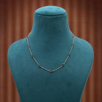 Purple color fashion chain necklace 2