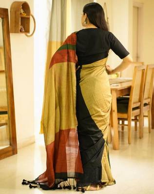 rainbow raga multi-colour saga cotton saree 5