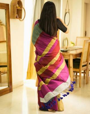 rainbow raga 2.0 multi-colour saga cotton saree (revamped edition) 4