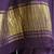 purple modal silk blend saree