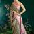 black-pink banarasi saree
