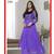 parpal net embroidery unstitched salwar with dupatta