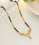 Gold color mangalsutra