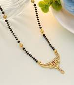 Gold color mangalsutra