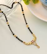 Gold color mangalsutra