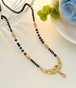 Gold color mangalsutra