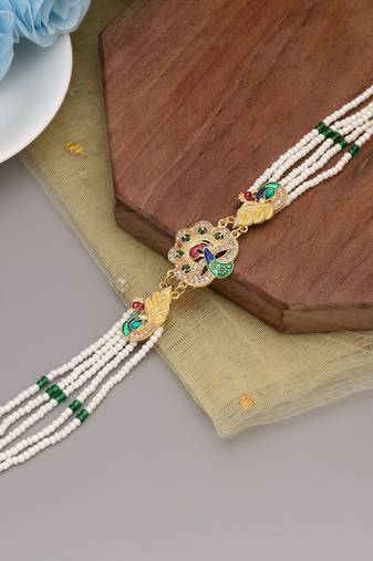 Multi color matha patti