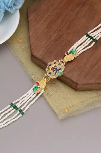 Multi color matha patti