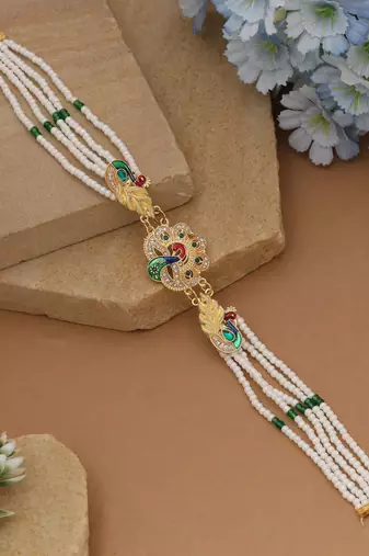 Multi color matha patti