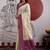 cream and wine handloom art silk festival trendy saree