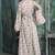 Floral Embroidered Modestwear Dress with Crystal Studded Lacework
