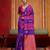 multi colour handloom art silk contemporary saree with weaving work
