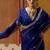 navy blue handloom cotton blend weaving classic saree