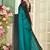 teal black half n half trending designer saree for women