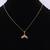 Women’s gold plated mermaid tail pendant necklace | stylish ocean theme jewelry