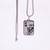 Abhika creations king of hearts card pendant necklace for men | stainless steel chain silver plated chain
