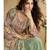 Pastel green heavy crepe digital print full stitched palazzo suits