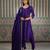 Purple kurta set