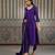 Purple kurta set