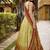 Multicolor printed vichitra silk lehenga with choli and dupatta
